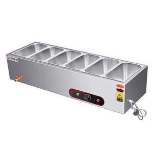 맘푸드랩 업소용 푸드워머 음식 워머 뷔페워머기 중탕기 차핑디쉬, 스탠다드 6구(110*39*22cm)