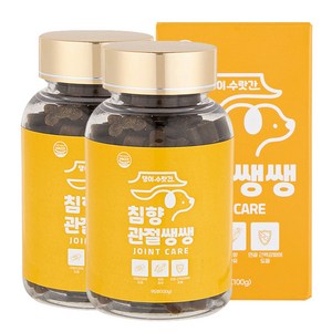 댕이수랏간 강아지 침향 영양제 100g, 95정, 뼈/관절강화, 2개