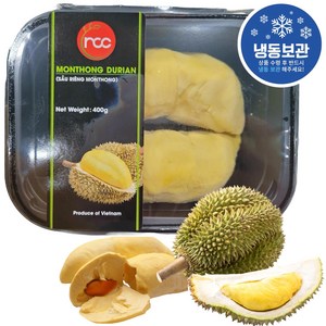 베트남 몬통 냉동 두리안 FROZEN MONTHONG DURIAN, 8개, 400g