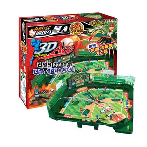 토이트론 레전드 오브 베이스볼 3D Ace 야구게임, 혼합색상, 1개
