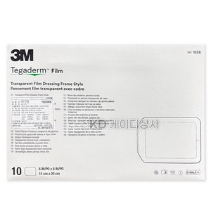3M 테가덤 투명방수필름, 10개입, 1개
