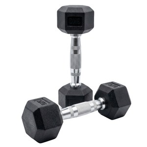 고급의냄새없는 PEV 헥사곤 덤벨, 2개, 3kg