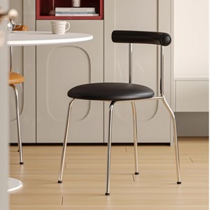 하루꿈 식탁 의자 세트 예쁜 모던 인테리어 디자인 다이닝 화장대 업소용 카페 체어 2p, 2개, 블랙