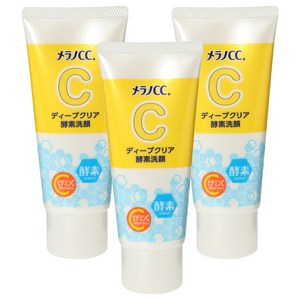 멜라노씨씨 멜라노CC 화이트닝 비타민 딥클리어 효소 폼클렌징 130g X 3개 골드박스 특가