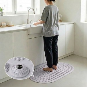 Nicoliley 발 지압판 매트 75*45cm폴딩지압판, 그레이/55, 1개