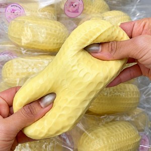 땅콩 크런치 슬랑이 말랑이 SNS 핫템 스트레스 해소, 혼합, 110g, 1개