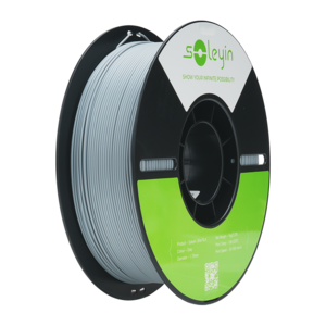 CREALITY 크리알리티 고속 프린팅 Soleyin Ultra PLA 3D 프린터 필라멘트1.75mm 1kg, 회색