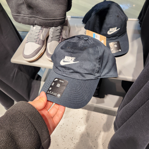 나이키 UNSTRUCTURED FUTURA 캡 모자, 블랙, 1개