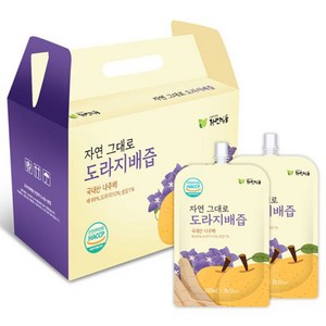 자연그대로 도라지배즙 스파우트, 100ml, 30개