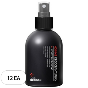 폴메디슨 옴므 데오드란트 스프레이 우디 페로몬향, 200ml, 12개