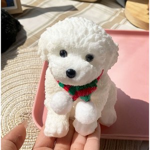 몽드라팡 강아지 말랑이 주물럭 장난감, 1개, 493g, 말티즈