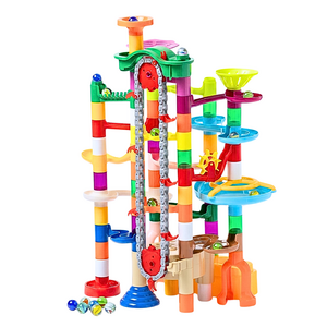 루미오 엘리베이터 마블런 구슬굴리기 블럭 혼합색상 1개, 182pcs