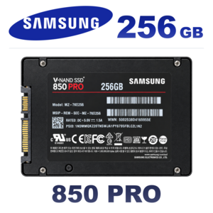 삼성전자 850 PRO SSD, MZ-7KE256B/KR, 256GB