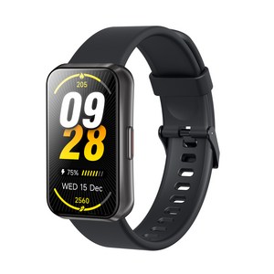 DAICOO 블루투스 스마트워치 1.47인치 GPS 운동 워치 한글판, GPS + 블루투스, 3.75cm, 블랙