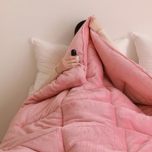 오텔르 온기 가득 겨울 극세사 차렵이불