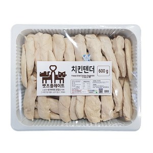 펫츠플레이트 동결건조간식 치킨텐더, 600g, 1개