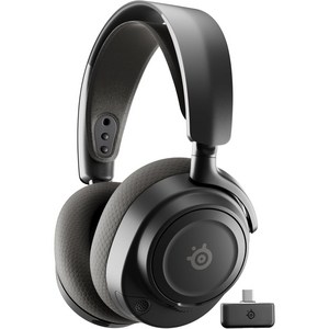 스틸시리즈 듀얼 무선 게이밍 헤드셋, Arctis Nova 7 Gen 2, BLACK