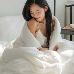 포그니 텐셀 모달 100% 부드러운 호텔 침구 사계절 차렵 이불 세트