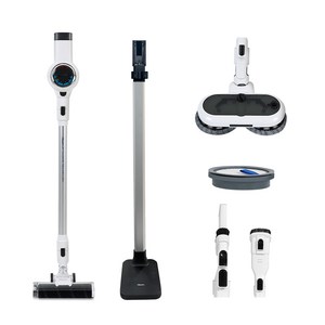 iRoom 아이룸 무선 스틱 청소기 BLDC 흡입력 좋은 진공 청소기 윈드포스 F9 + 다양한 구성품 + 평생AS, F9 무선청소기, 화이트 골드박스 특가
