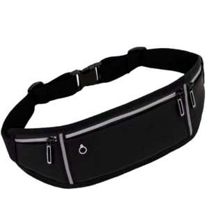 GYM BAG 초경량 고급형 방수 러닝 벨트 블랙, BLACK, 1개