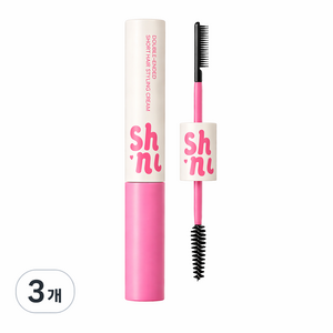 차차앤코 잔머리 헤어 픽서 마스카라, 3개, 투명