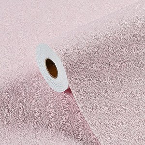 규조토 진흙 벽지길이 10미터접착식벽지차음 단열 방진방습장식3D벽지, 분홍색