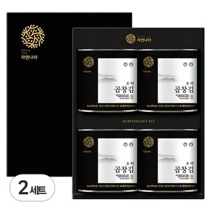 자연나라김 조미 곱창 캔김 30g 4p, 2세트