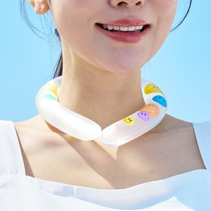 블루필 넥쿨러 베이직 플러스, 스마일 패턴, 1개 골드박스 특가