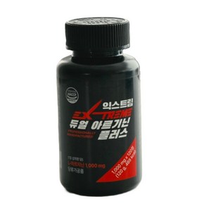 익스트림 듀얼 아르기닌 플러스 120g, 120정, 1개