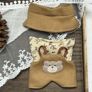 17cm 인형옷 귀여운 캐릭터 피규어 키링 굿즈 1 2 3세대 귀여운 교체 의상, 17Cm 랍 옷 (인형 제외), LBB-28, 1개