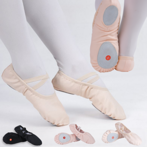 글로리존 무용 댄스 토슈즈 성인 발레슈즈, 블랙, 250