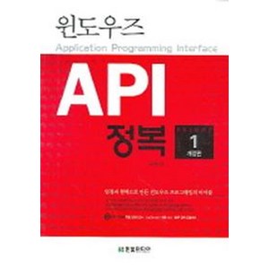 윈도우즈 API 정복 제1권, 한빛미디어