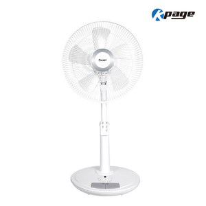 케이페이지 14인치 초미풍 리모컨형 발터치 선풍기 스탠드선풍기 타이머 5엽날개, KEF-14SR