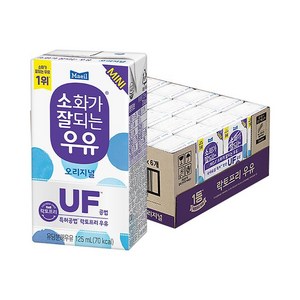 소화가잘되는우유 오리지널 미니, 125ml, 24개