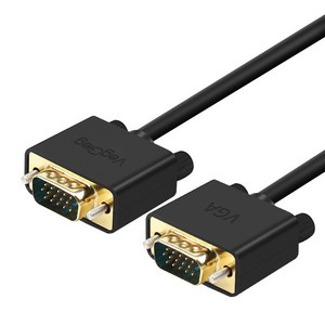 베지그 V-V2시리즈 VGA (RGB) M/M 모니터 프리미엄 케이블, 3m, 1개