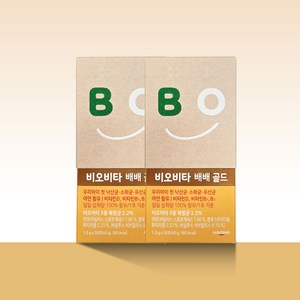 비오비타 배배 골드 유산균, 45g, 2개