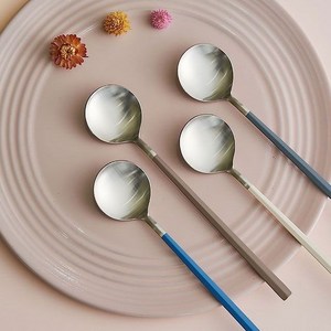 신혼수저세트 신혼부부 스텐 젓가락 숟가락 은수저 수저세트1P, 애쉬그레이, 애쉬그레이, 1개, 상세페이지 참조