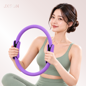 JXSON 허벅지 코어 강화 필라테스 링 요가링 써클링 여성 케겔 운동기구 필라테스 소도구, 1개, 퍼플