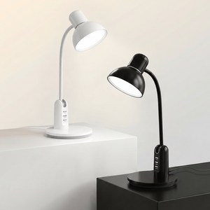 스탠드 조명 책상스탠드 LED 시력보호 독서등 무단계 밝기 색온도 조절 학습용 사무용 Airwit, 화이트