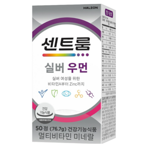 센트룸 실버 우먼 멀티비타민 76.7g, 50정, 4개