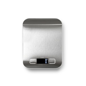 쿠이노 디지털 주방 전자저울 1kg 이유식 베이킹 계량, 주방저울-실버, 실버, 주방저울