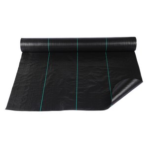 Allilio 잡초 방지 매트 자외선 차단 잡초 억제 찢김에 강하고 내구성 우수 농업용 실험용 폭 50cm 길이 200m, 1개