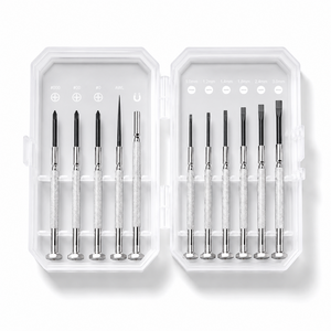 09몬 합금강 정밀 드라이버 1.0mm~3.0mm 11종, 1세트