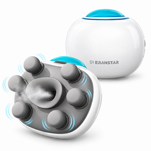 ERANSTAR 휴대용 아이케어 미스트기 눈 마사지기 세척기 눈가 보습 수분공급 홈케어, 화이트, 1610
