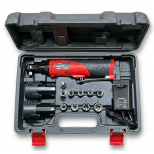 머스코 12V 전동 라쳇렌치 세트 FKRW12D /배터리2개 육각소켓 9종, 세트(2배터리), 1개