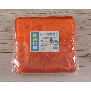 밍크행주(중)10P 주황색행주 식당행주 털행주, 1개