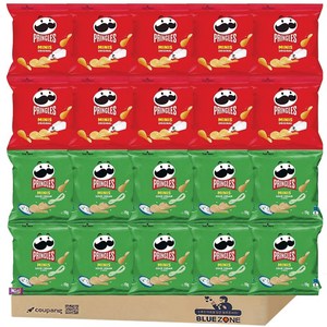 [블루존] 감자 과자 A세트 (프링글스 어니언19g + 오리지널 19g) x10, 19g, 1개