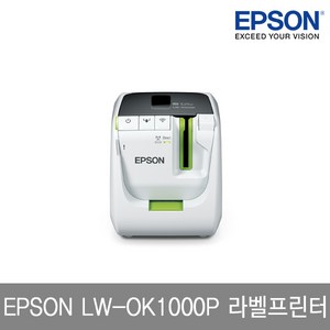 엡손 OK1000P 라벨프린터 12mm 라벨테이프 증정, 1개, OK1000P,사은품 SC12BW(파랑용지 검정글자)
