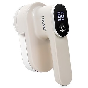 한경희생활과학 휴대용 충전식 세탁소 전문 보풀제거기, HAAN-FS3000, 베이지