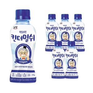 남양유업 아인슈타인 킨더밀쉬, 200ml, 6개